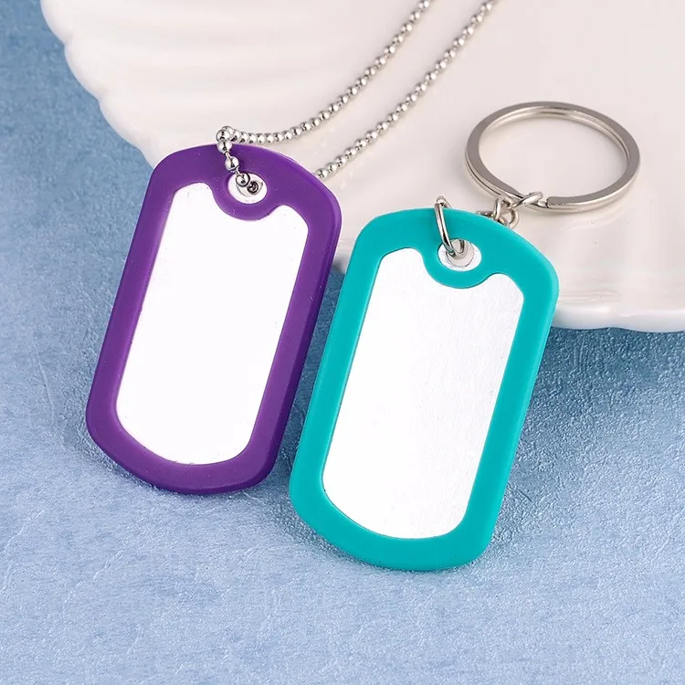 Promotion Custom Silicone Blank Pet Id Tag With Wholesale Printed Logo