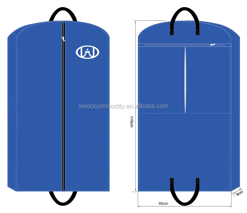 High End Suit Bag Custom Men S Cover Nylon Carrier Whole 43 Inch Foldable Quilted Garment