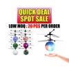 2019 Hot Sale Low Moq Rc Infrared Induction Mini Flying Ball With Led Light Kid Toy