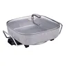 manufacture wholesale multifunctional electric stone wok custom cooking pan