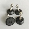 Black nylon adjustable Leveling Feet, Leveling Feet M12*60mm thread