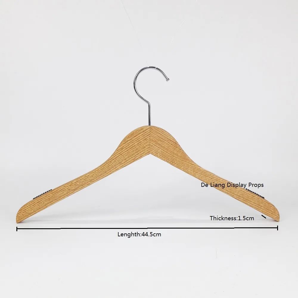 Dl729 Wholesale Bamboo Clothes Hanger Cheap Bamboo Hanger Natural Wood