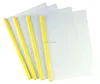 High quality cheap custom office presentation document A4 plastic PP PVC clear slide bar file folder