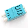2port OM3 adapter Multimode duplex type,LC UPC APC simplex duplex optic fiber adapter,Fiber optical adapter