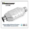 Auto Exhaust System three way Catalytic Converter Ceramic Metal catalyst with emission Euro2/3/4/5 for aftermarket replacement