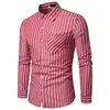 China wholesale custom design stripe pattern men latest shirt designs AS456397