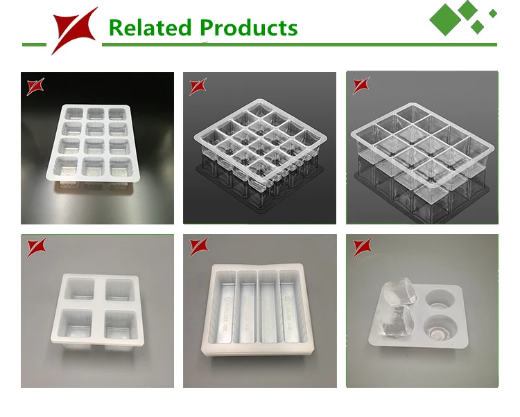 Custom Frozen Tray DIY 12 Cavity Ice Cream Packaging Containers