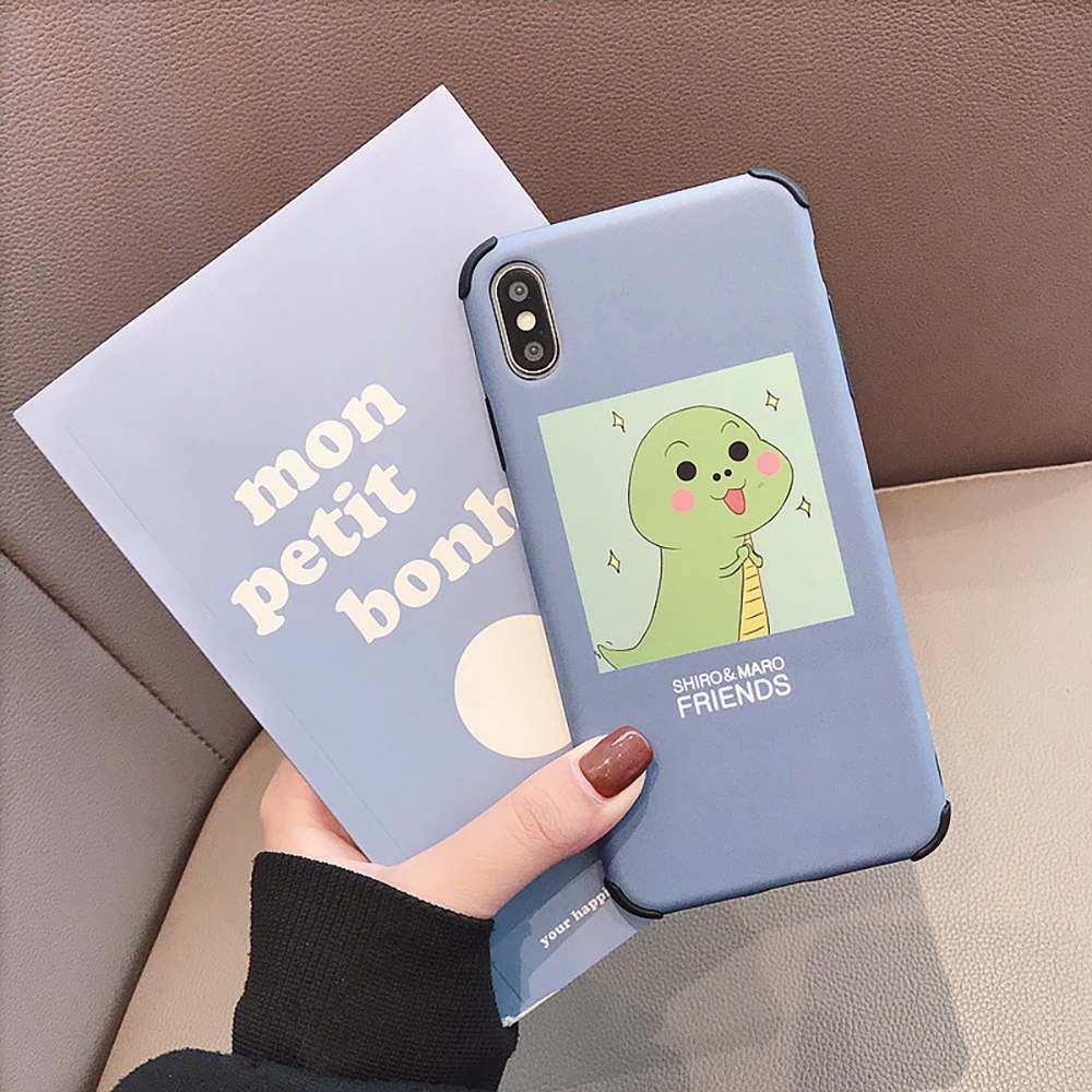 Animal Cute Pattern Shockproof Phone Case For Iphone Xs Tpu Imd Printing Protective Mobile Cover