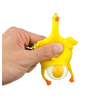 small rubber chicken