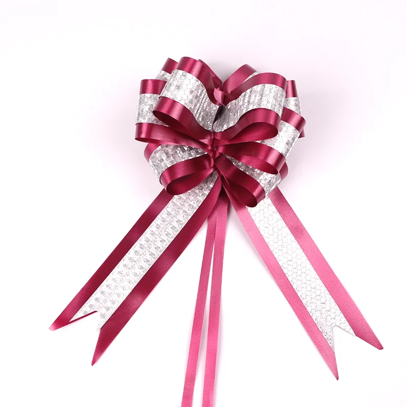 10pcs Organza Pull String Bows Wrap Ribbon For Wedding Party Buy Pull