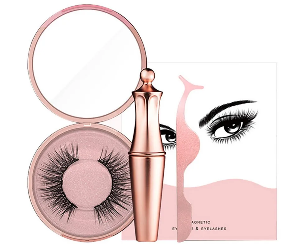 latest private label magnet eyelashes waterproof liquid magnetic