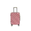 New Design Luxurious 20/24 Popular Street Urban Pink Hard Luggage For Girl