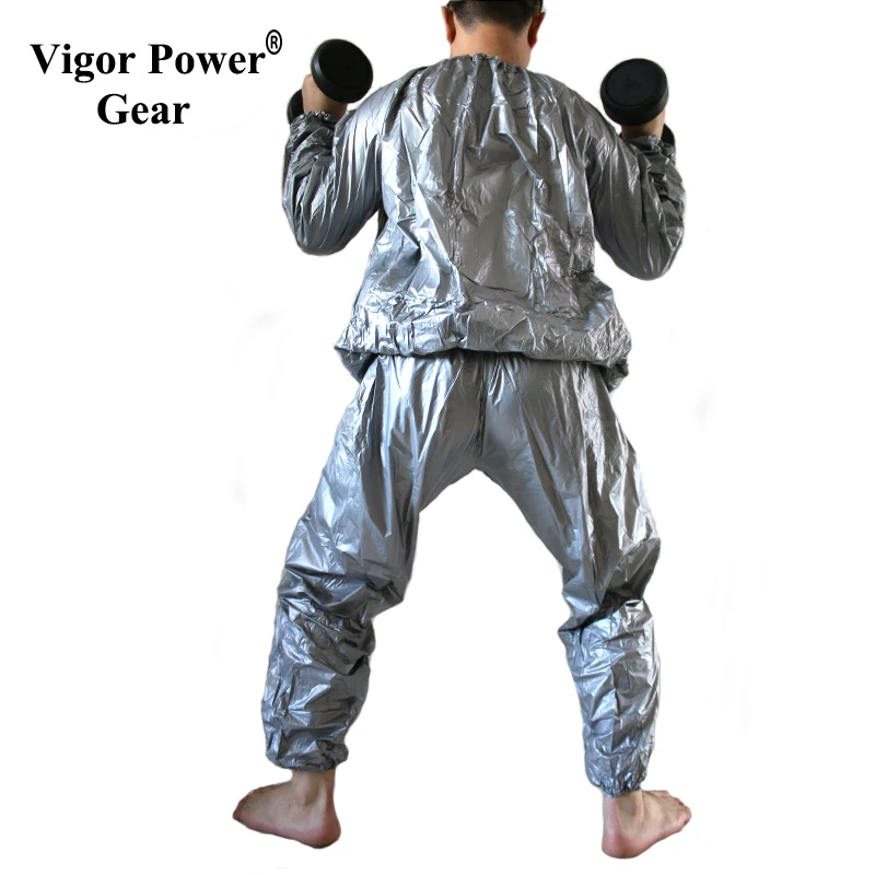 clear plastic sauna suit