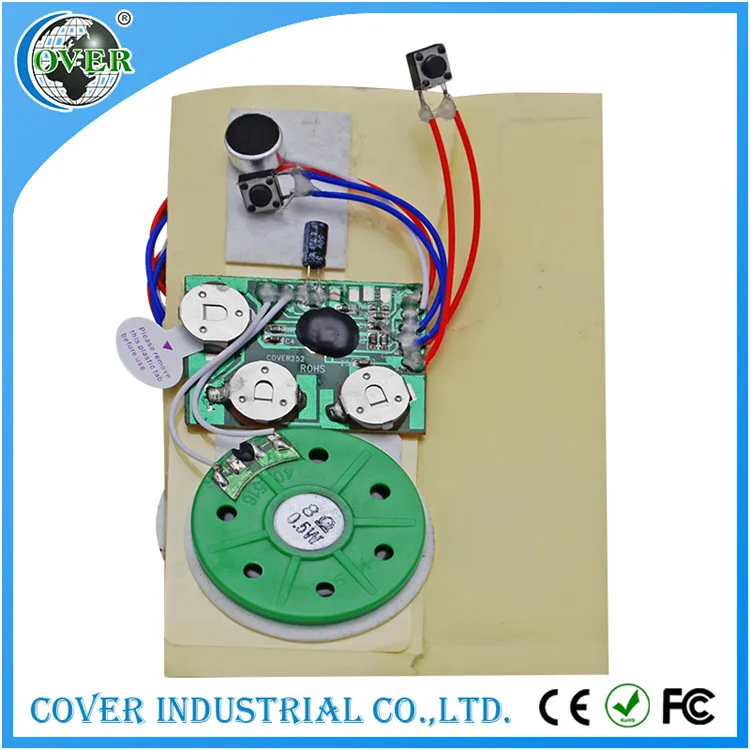 Personalized Usb Programmable Motion Activated Recordable Greeting Card