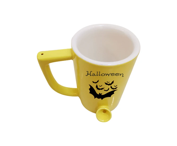 Color is optional best design pipe ceramic cup, manufacturers direct sales