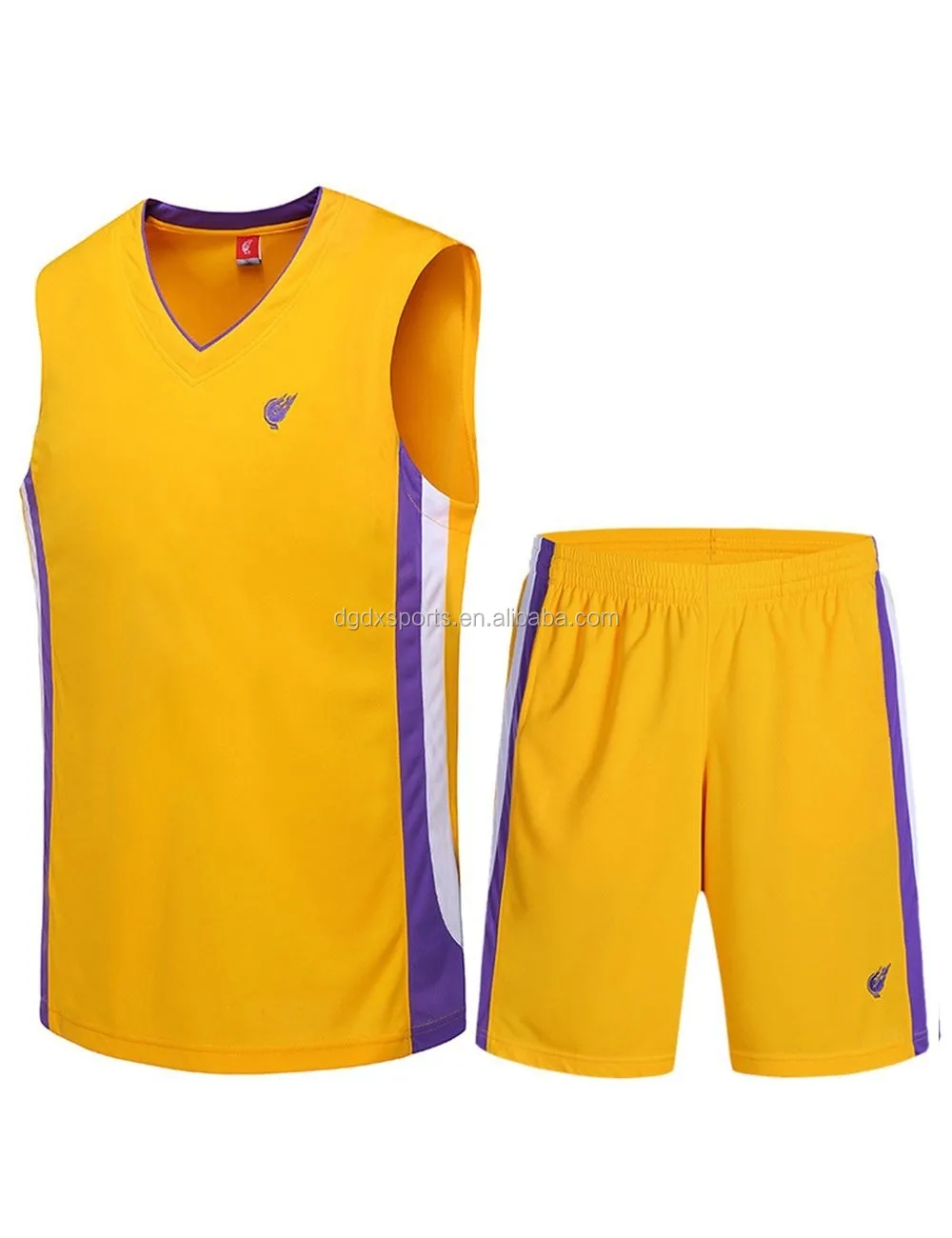 Reversible Mesh Men Basketball Jerseys / Youth Beautiful Basketball