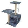 Wholesale Custom Logo Cat Tree Cat Scratcher tree with mouse toy