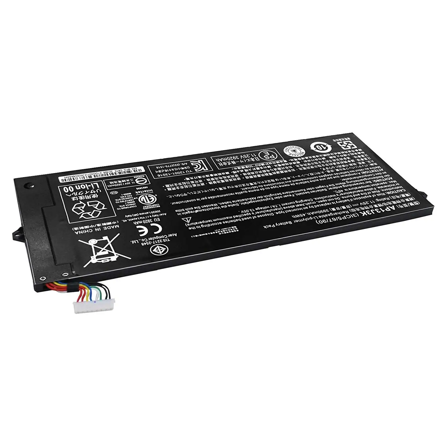 factory price ap13j4k ap13j3k replacement laptop battery for