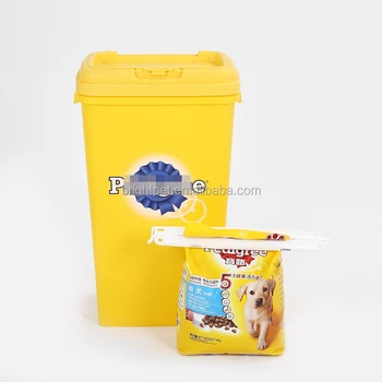 large dog food container