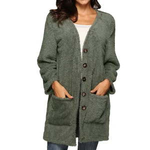 Wholesale Winter Cotton Sweater Knitwear Cardigan Wholesale Winter Cotton Sweater Knitwear Women Long Cardigan