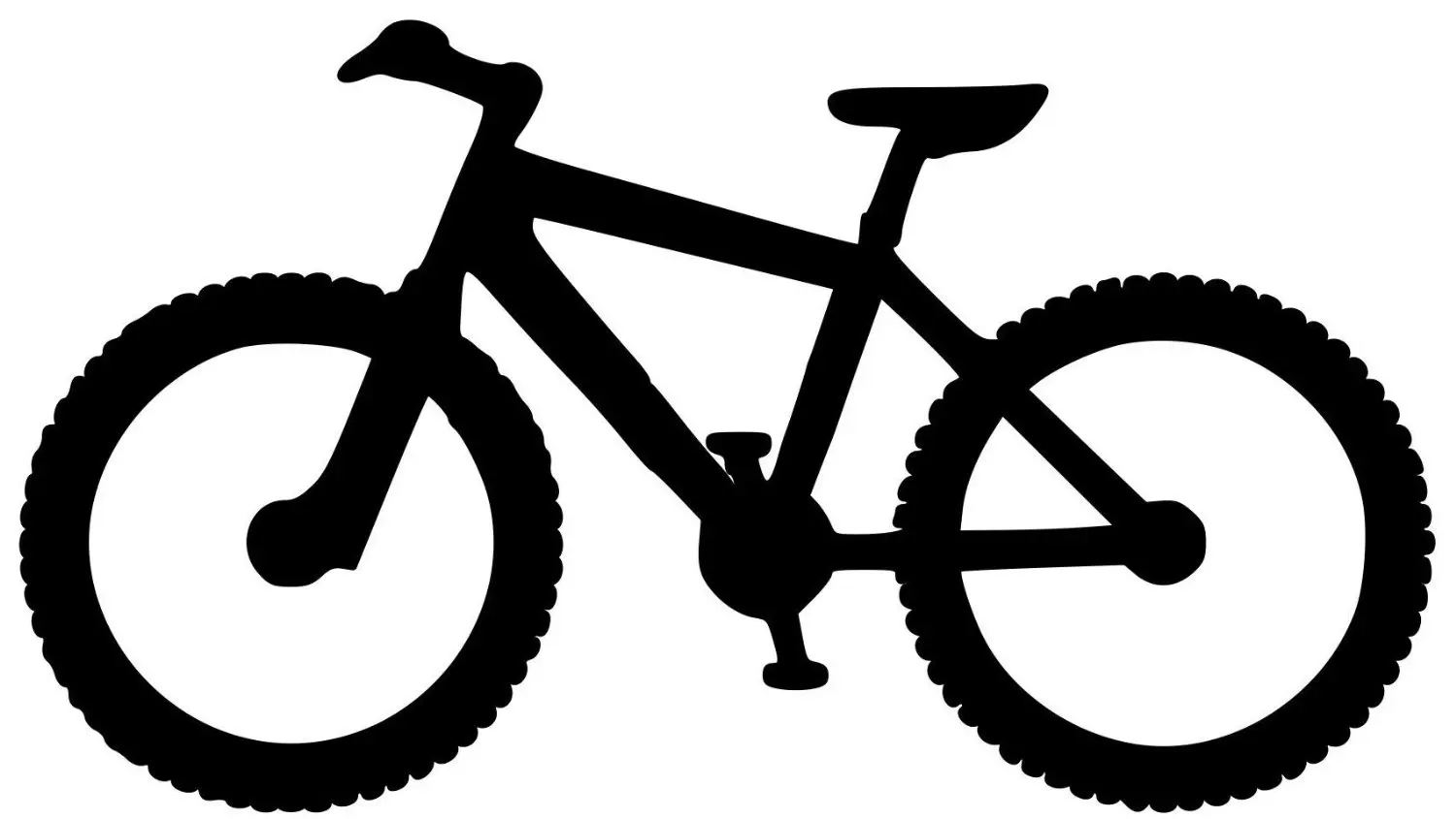Горный велосипед вектор