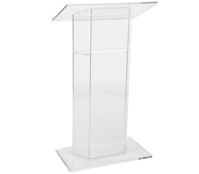 Bok132 Acrylic Podium For Floor With Optional Shelf - Buy Acrylic ...