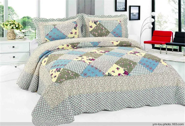 Hot Sale 100 Cotton Romantic Light Blue Bedding Sheet Sets Duvet