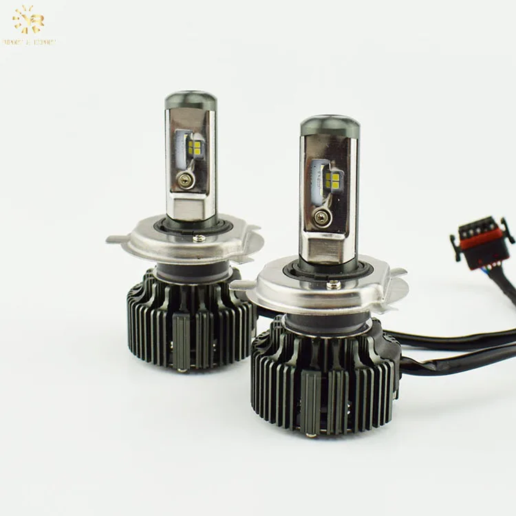 40W 12V-24V Auto Car Canbus Turbo T6 Led H4 Headlights Bulb