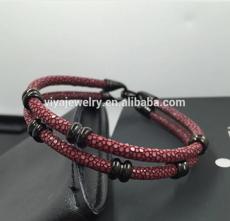 viyajewelry stingray leather beads bracelet.png