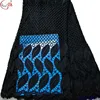 High Quality textiles embroidery multicolor Chemical African Cupion Guipure solid water soluble cupion lace fabric cl14-480