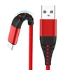 1m usb cable 5V/2A charger cable 480Mbps data cable usb high performance Nylon braided wire