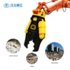 Hydraulic skid steer crusher