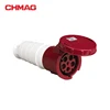 IP 67 waterproofing industrial socket/industrial plug and socket (5P,CCC,CE APPROVAL)
