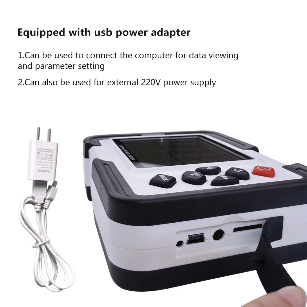 HT-2000 Digital Carbon Dioxide Detector CO2 Analyzer Air Quality Detector Temperature and Humidity meter