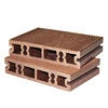 Taizhou Tianze Small Grooving Hollow Waterproof Composite Plastic Board WPC Decking