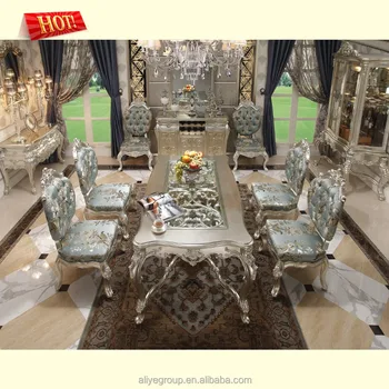 8 Seaters European Rococo Dining Table Image A139 8 Seaters European Rococo Dining Table Image A139