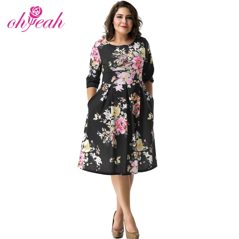 Multiple Ways To Wear Flower Printed Women Casual Dresses Designs - Buy ...