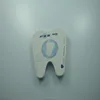Customized die cut tooth shaped sticky notepad