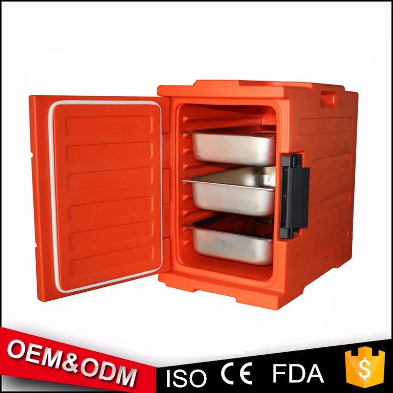 Insulated Food Delivery Carrier Food Storage Cabinet Catering