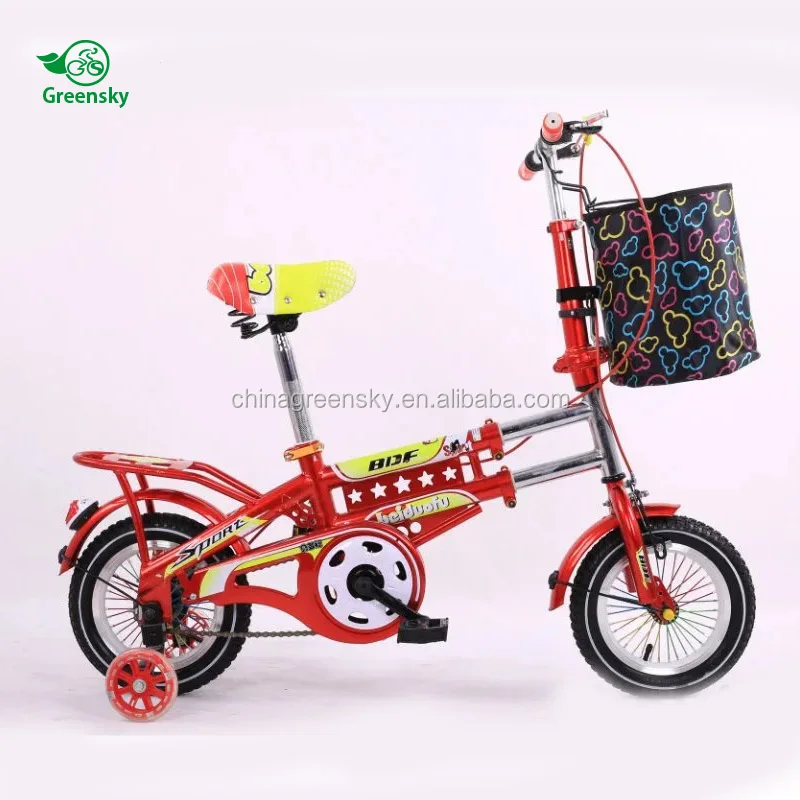 children's foldable bicycle