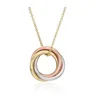Best Gifts For Valentine's Day Stainless Steel Petite Infinity Rings Pendant