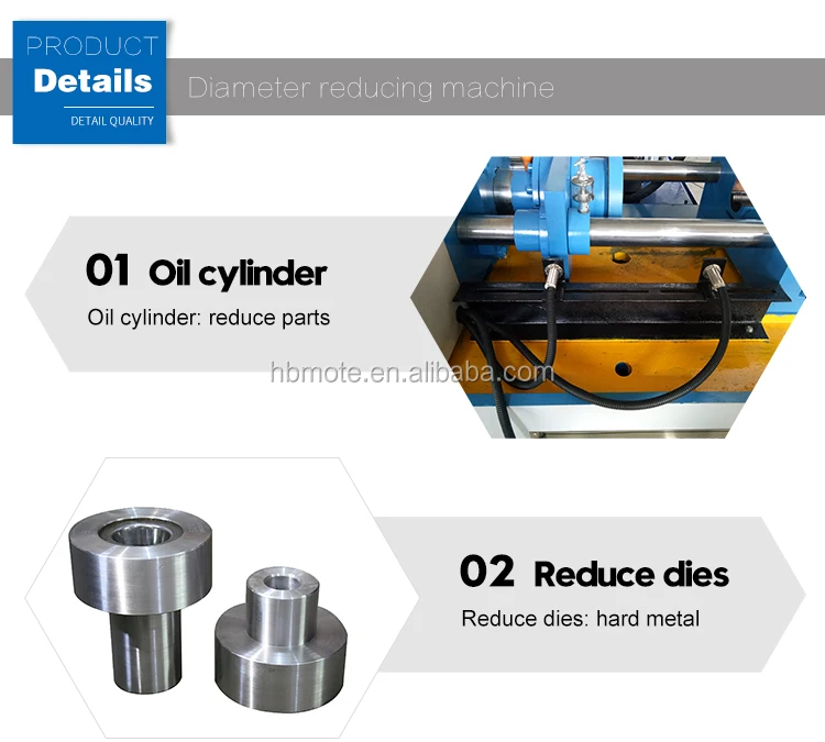 Steel Bar Diameter Reduce Machine Diameter Shrinking Machine Rod