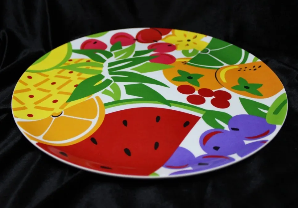 14inch melamine fruit plate