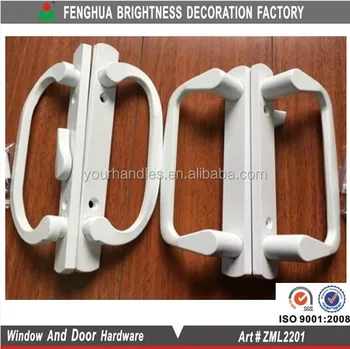 Good Quality White Sliding Patio Door Handle Double Patio Door Latch Lock Buy Patio Door Handle Sliding Patio Door Handle Vinyl Sliding Patio Door