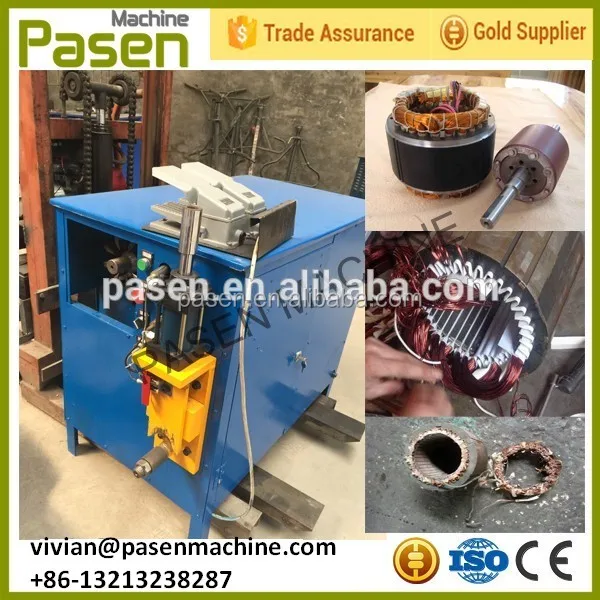 motor stator copper recycling machine