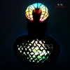 DMX 512 controlled tron dance suit, tron light suit,LED light wedding dress