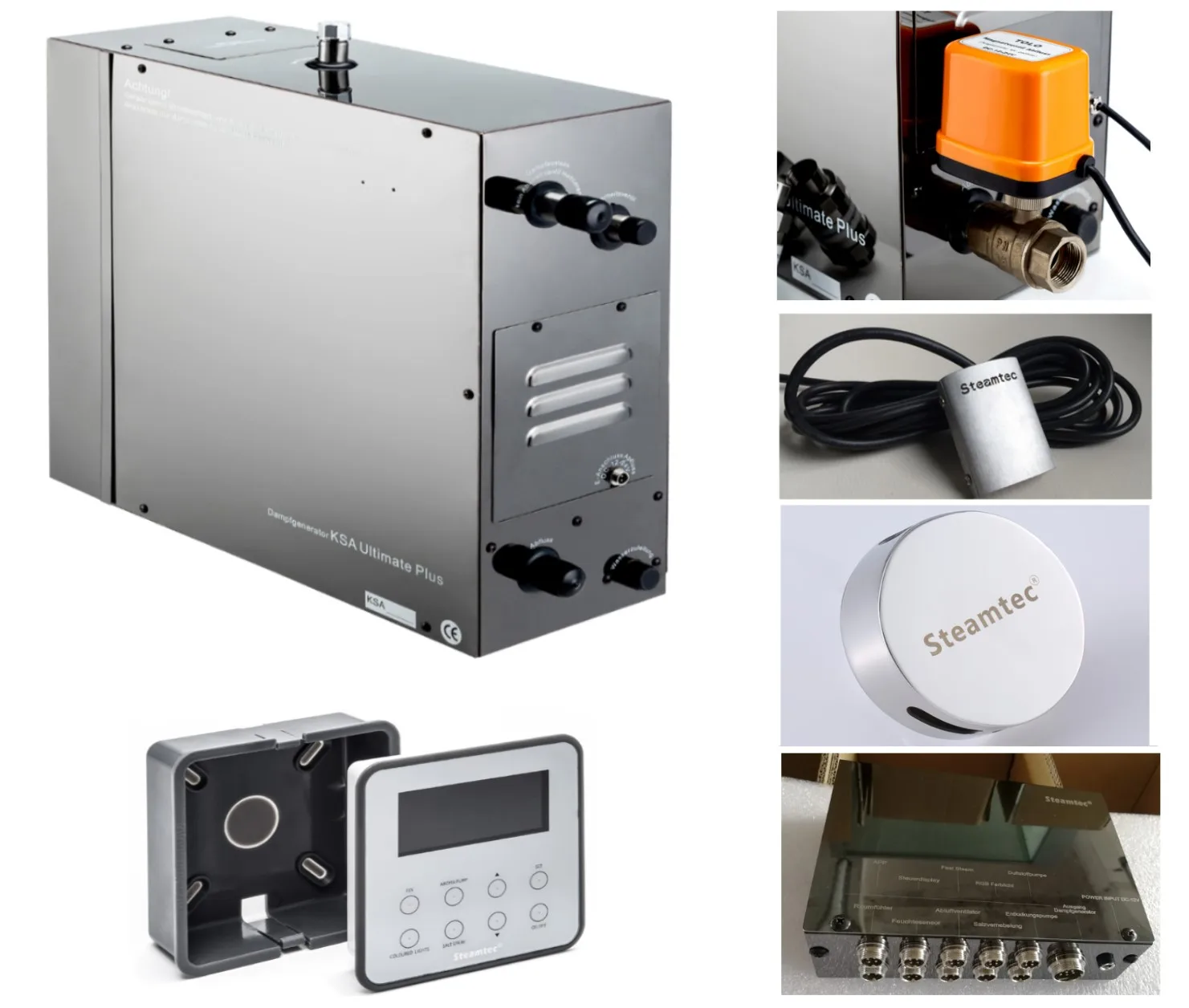 Sauna Music Steam Generator With Bluetooth Shower Speaker Music System