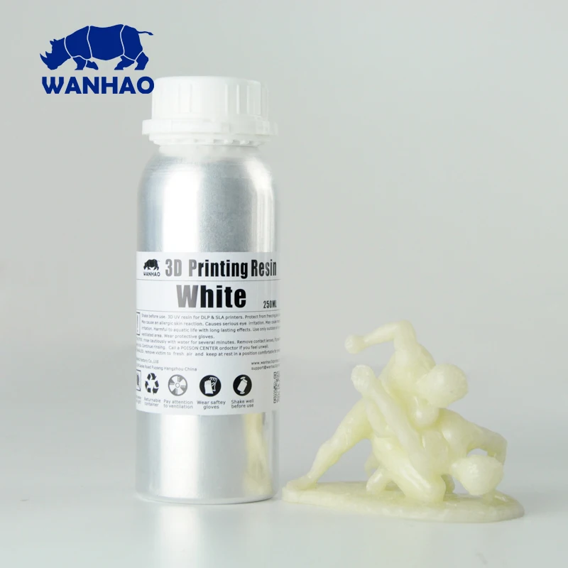 Wanhao 405 NM UV Photopolymer Resin For D7 V1.5 D7 PLUS 3D Printer