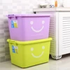 China factory best price wholesale square home use pp material large tote boxes bins tubs plastic storage container with wheels