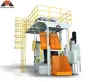 Mayflay Crawler Rubber Belt Shot Blasting Machine Tumblast Machine Tumble Belt Shotblasting Machine For Foundry Castings Parts
